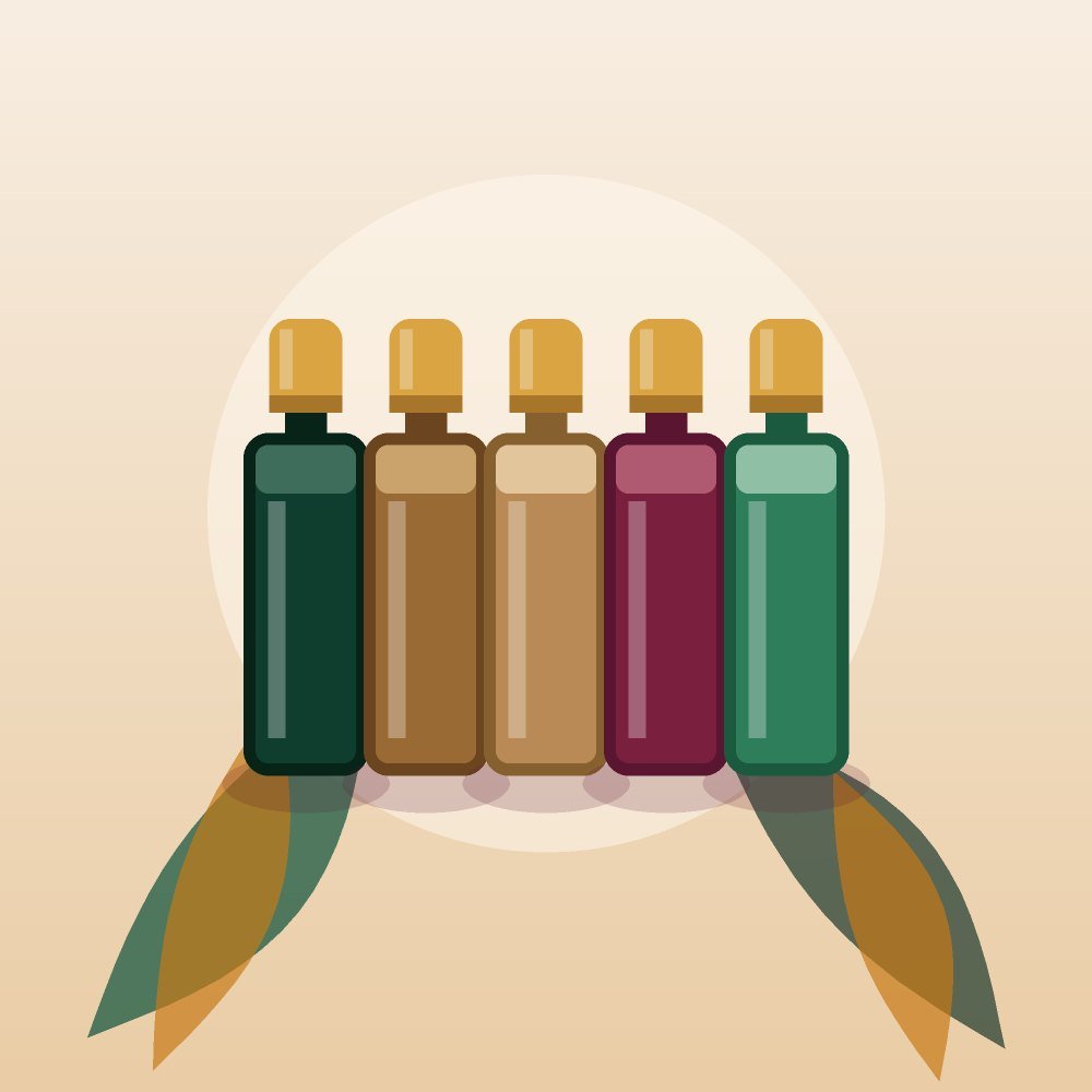 Immagine di esempio: flacone di profumo
